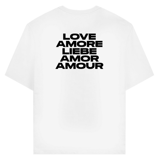 T-Shirt "LOVE AMORE LIEBE AMOR AMOUR"