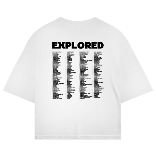 Oversize Shirt "EXPLORED"