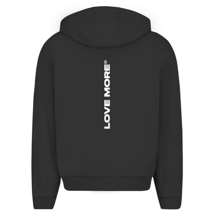 Love More Oversize Zipper Hoodie