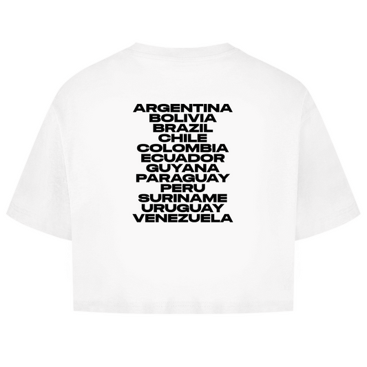 South America Shirt Crop