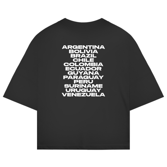 Oversize Shirt "SOUTH AMERICA"