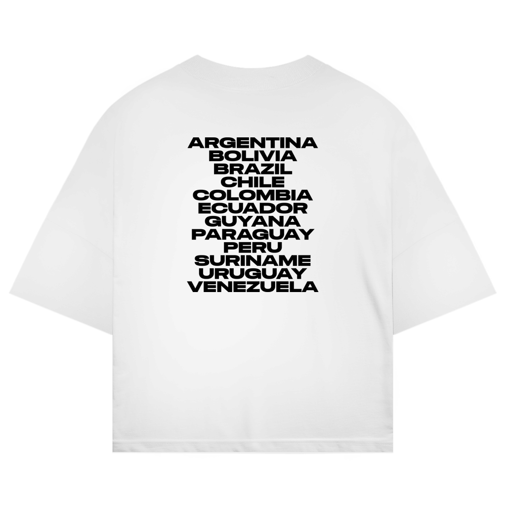 Oversize Shirt "SOUTH AMERICA"