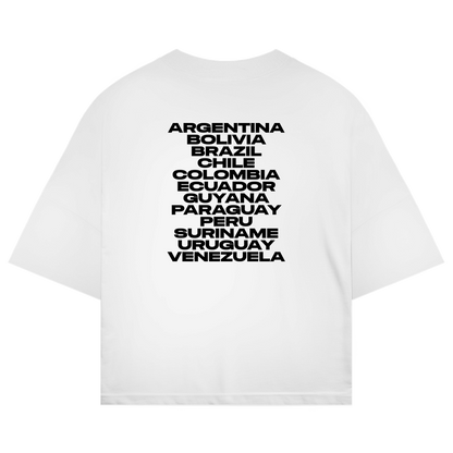 Oversize Shirt "SOUTH AMERICA"