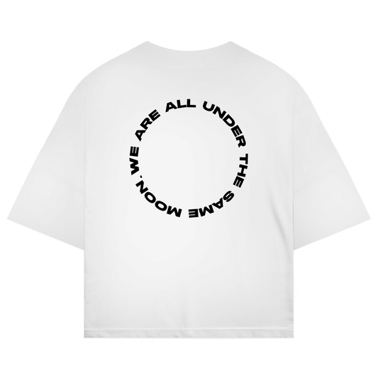 Oversize Shirt "WE ARE ALL UNDER THE SAME MOON"