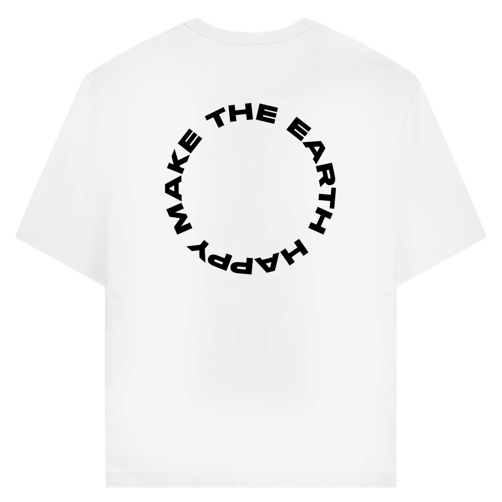 T-shirt "MAKE THE EARTH HAPPY"