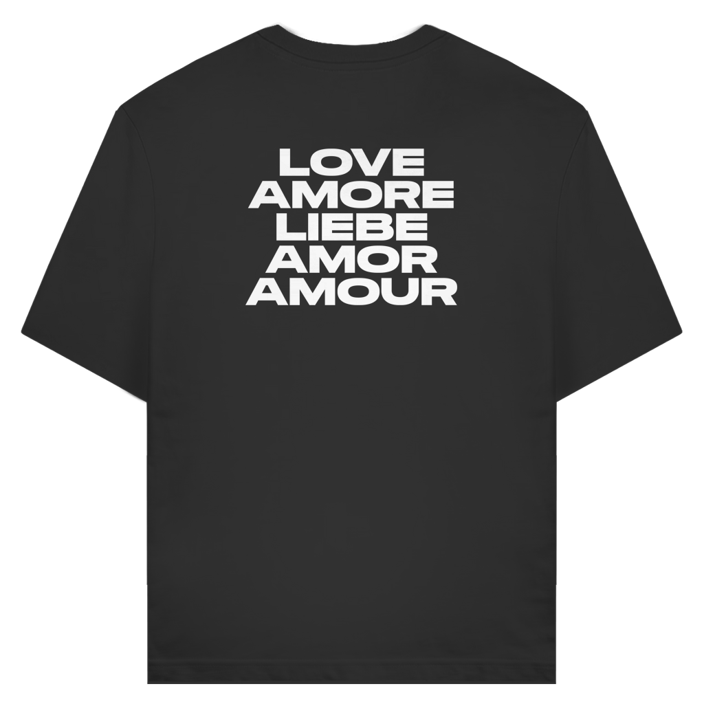 T-Shirt "LOVE AMORE LIEBE AMOR AMOUR"