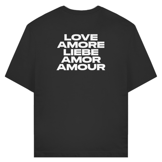 T-Shirt "LOVE AMORE LIEBE AMOR AMOUR"