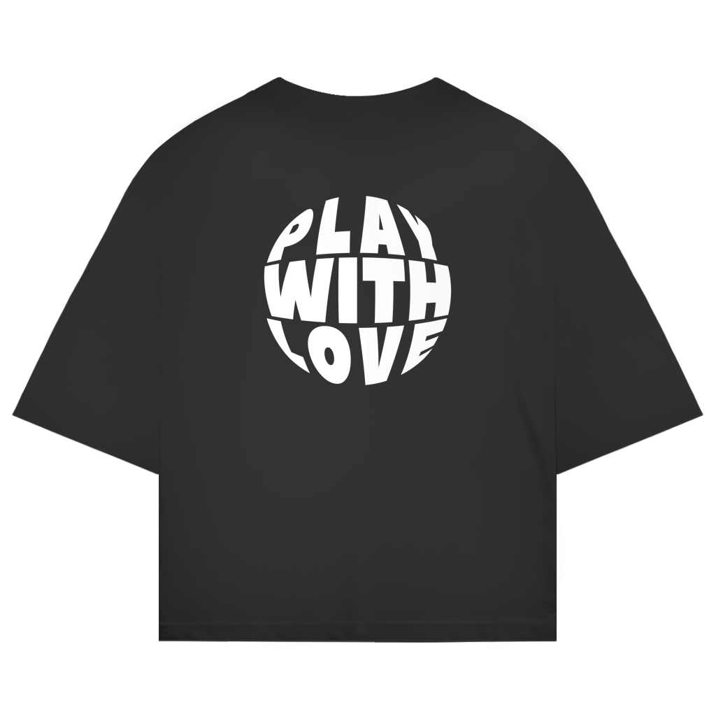 Oversized shirt "PLAY WITH LOVE"