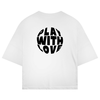 Oversized shirt "PLAY WITH LOVE"