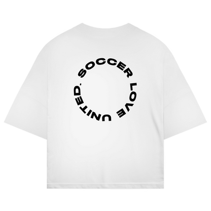 Oversized shirt "SOCCER LOVE UNITED."