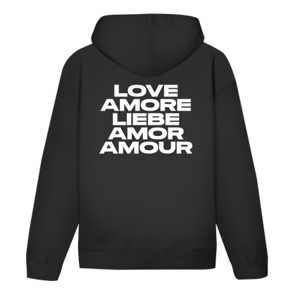 Hoodie "LOVE AMORE LIEBE AMOR AMOUR"