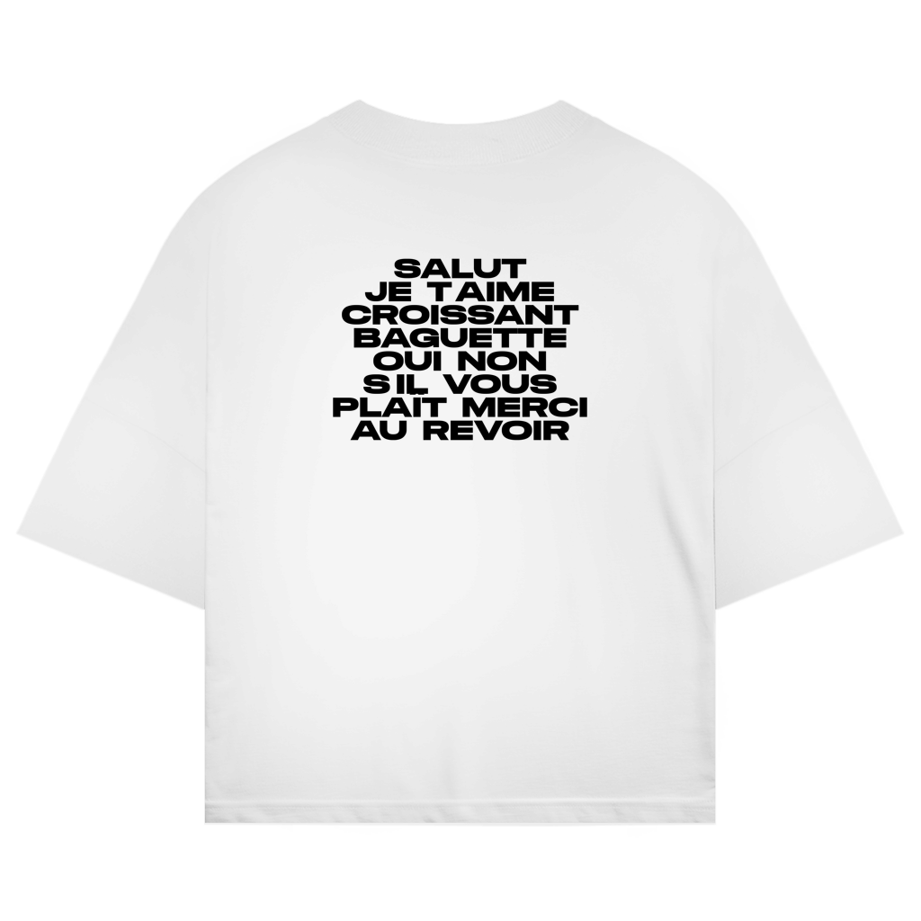 Oversize Shirt "Frankreich"