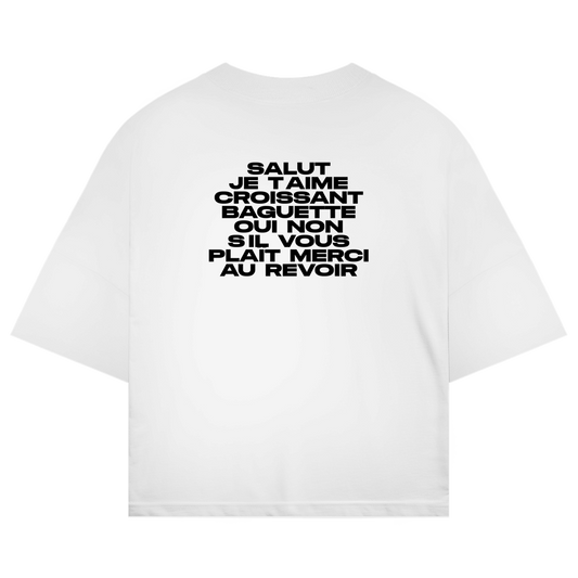 Oversize Shirt "Frankreich"