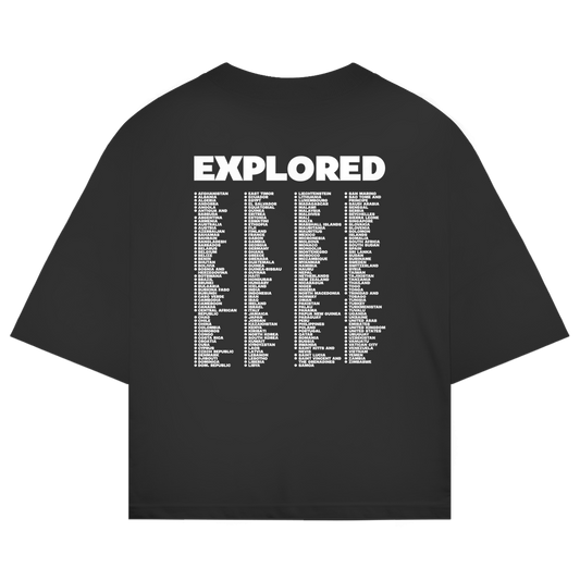 Oversize Shirt "EXPLORED"