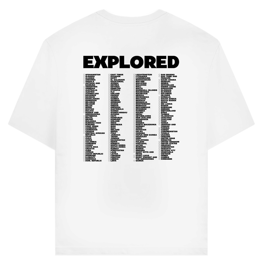 T-Shirt "EXPLORED"