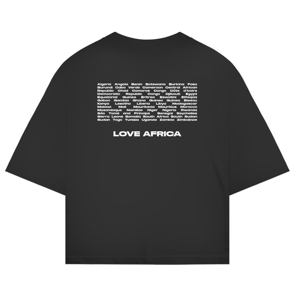 Oversize Shirt "LOVE AFRICA"