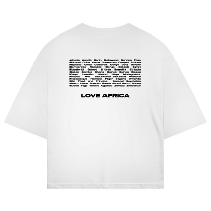 Oversize Shirt "LOVE AFRICA"