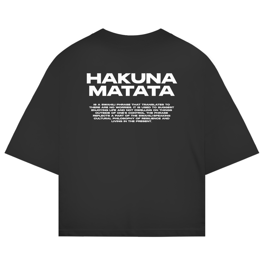 Oversize Shirt "HAKUNA MATATA"