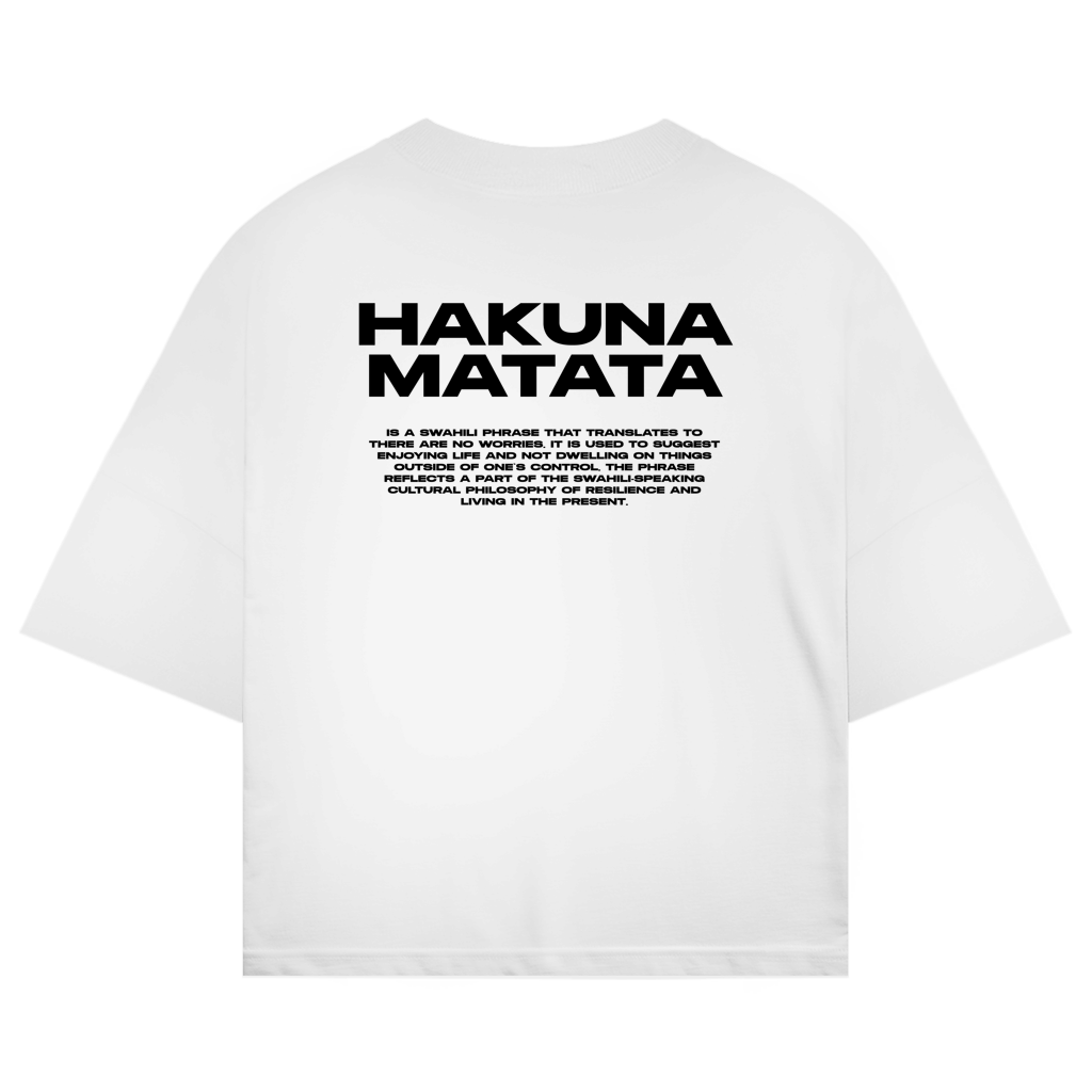 Oversize Shirt "HAKUNA MATATA"