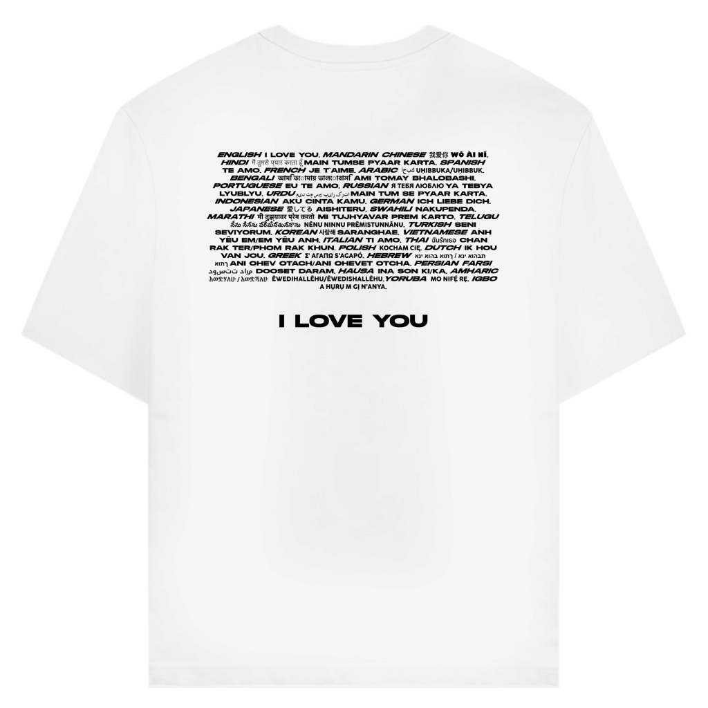 T-shirt "I LOVE YOU"