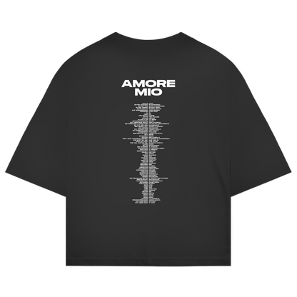 Oversize Shirt "AMORE MIO - ITALIENISCHE ÜBERSETZUNGEN"