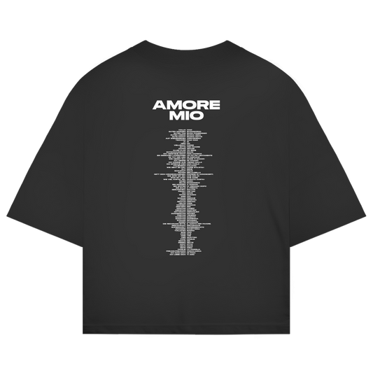 Oversize Shirt "AMORE MIO - ITALIENISCHE ÜBERSETZUNGEN"