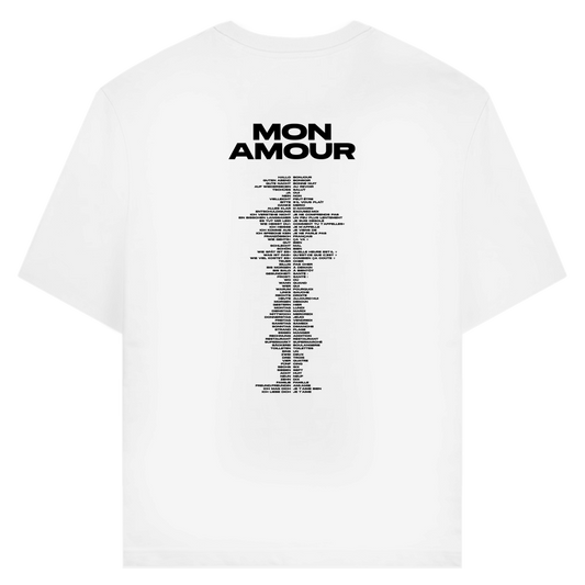 T-Shirt "MON AMOUR - FRANZÖSISCHE ÜBERSETZUNGEN"