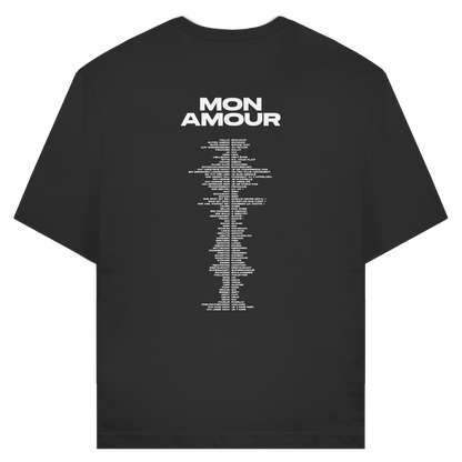 T-Shirt "MON AMOUR - FRANZÖSISCHE ÜBERSETZUNGEN"