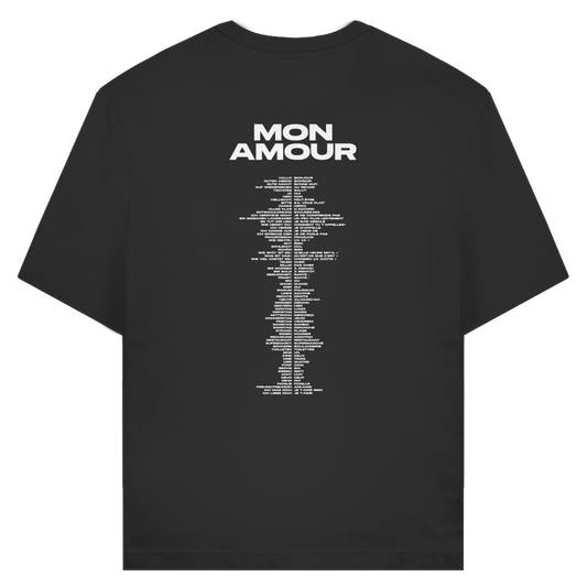T-Shirt "MON AMOUR - FRANZÖSISCHE ÜBERSETZUNGEN"