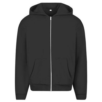 Herren Oversize Zipper Hoodie Love to do more good things